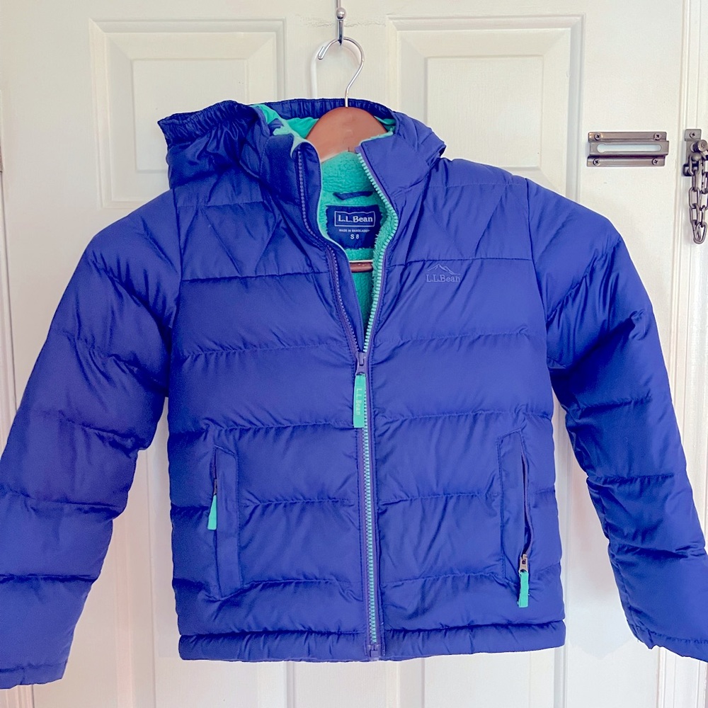 Kids’ L.L. Bean Down Jacket Size 8, Unisex
